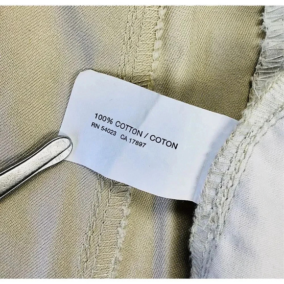 Gap Hadley Women's Tan Khaki Flat Front Stretch High Rise Chino Shorts Size 1 - Picture 4 of 10